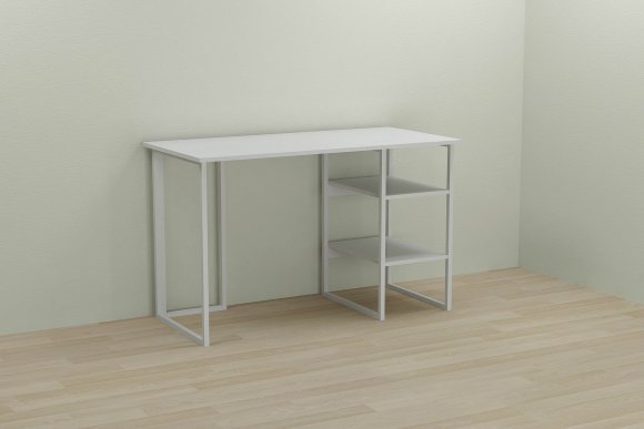 Письмовий стіл Ferrum-decor Кевін 75x100x70 білий ДСП Біле 16мм (FRD-101269) Письмовий стіл Ferrum-decor Кевін 75x100x70 білий ДСП Біле 16мм (FRD-101269)