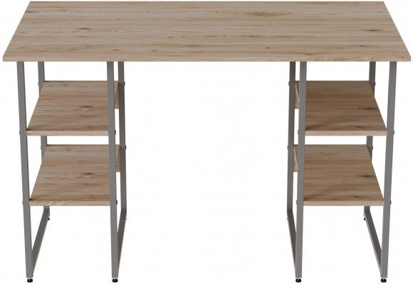 Комп'ютерний стіл Ferrum-decor Карен 75x120x70 сірий ДСП Дуб Сан-Марино 16мм (FRD-102441)