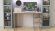 Комп'ютерний стіл Ferrum-decor Гаррі 75x120x60 білий ДСП Дуб Сан-Марино 16мм (FRD-104053)