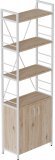 Етажерка 4/60 Ferrum-decor Серії Конект із тумбою 179x60x28 Білий ДСП Сан-Марино (FRD-104492)