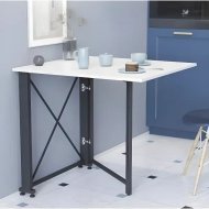 Стіл-книга трансформер Оріон 1 Ferrum-decor 750x810x730 Чорний метал ДСП Біле 16 мм (FRD-104597) Стіл-книга трансформер Оріон 1 Ferrum-decor 750x810x730 Чорний метал ДСП Біле 16 мм (FRD-104597)