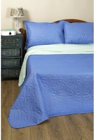 Покривало Broadway Basic синій 150х220 см Покривало Broadway Basic синій 150х220 см