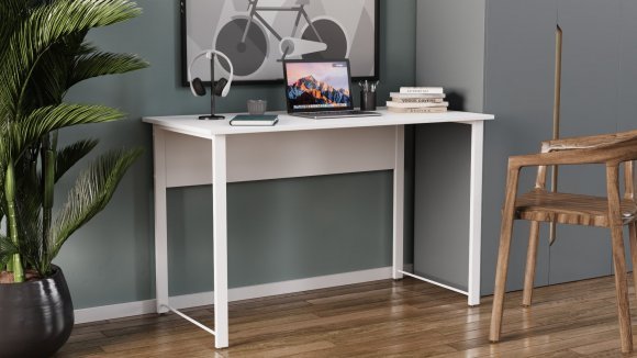 Комп'ютерний стіл Ferrum-decor Раян 75x140x70 сірий ДСП Сосна Кембра 16мм (FRD-101645)