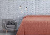 Простирадло махрове Deco корал 200х220 см svt-2000022245159