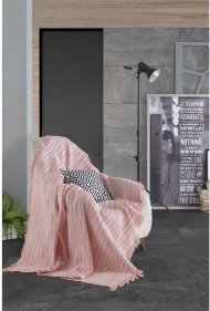 Плед-накидка Verda 170х220 см pudra пудровий svt-2000022282383 Плед-накидка Verda 170х220 см pudra пудровий svt-2000022282383