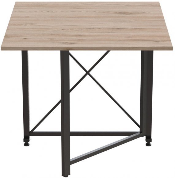 Стіл-книжка трансформер Оріон 1 Ferrum-decor 750x810x730 Чорний метал ДСП Дуб Сан-Марино 16 мм (FRD-104598) Стіл-книжка трансформер Оріон 1 Ferrum-decor 750x810x730 Чорний метал ДСП Дуб Сан-Марино 16 мм (FRD-104598)