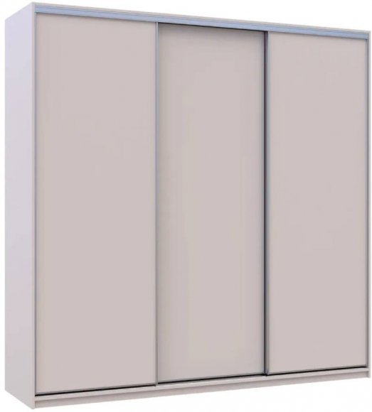 Шафа-купе Doros Сіті Лайт Кашемір 3 ДСП 225х60х225 (80736377) Шафа-купе Doros Сіті Лайт Кашемір 3 ДСП 225х60х225 (80736377)