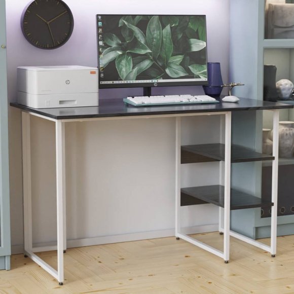 Письмовий стіл Ferrum-decor Кевін 75x100x70 білий ДСП Сосна Кембра 16мм (FRD-101272) Письмовий стіл Ferrum-decor Кевін 75x100x70 білий ДСП Сосна Кембра 16мм (FRD-101272)