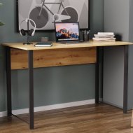 Комп'ютерний стіл Ferrum-decor Курт 75x100x70 чорний ДСП Дуб Сан-Марино 16мм (FRD-103929)