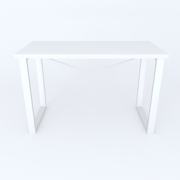 Письмовий стіл Ferrum-decor Драйв 750x1200x600 Білий метал ДСП Біле 32 мм (FRD-103331) Письмовий стіл Ferrum-decor Драйв 750x1200x600 Білий метал ДСП Біле 32 мм (FRD-103331)