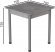 Стіл кухонний Ferrum-decor Агата 75x70x70 Сірий ДСП Бетон 16мм (FRD-105556)