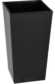 Вазон Elise 20 см антрацит матовий 411139276