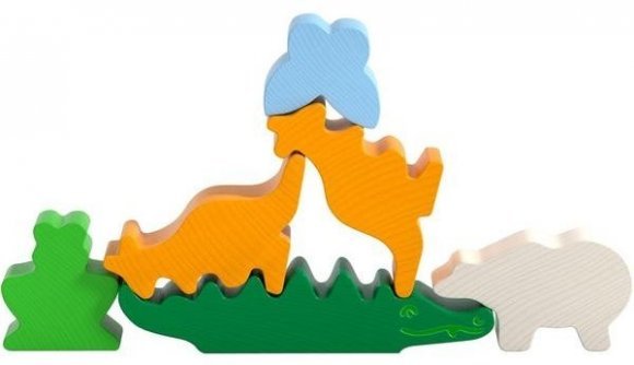 Настільна гра Пірамідка тварин міні 305907 Настільна гра Пірамідка тварин міні 305907