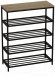 Полиця для взуття Слайм 4 Ferrum-decor 820x630x260 Чорний метал ДСП Дуб Сонома 16 мм (FRD-105162) Полиця для взуття Слайм 4 Ferrum-decor 820x630x260 Чорний метал ДСП Дуб Сонома 16 мм (FRD-105162)