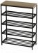Полиця для взуття Слайм 4 Ferrum-decor 820x630x260 Чорний метал ДСП Дуб Сонома 16 мм (FRD-105162) Полиця для взуття Слайм 4 Ferrum-decor 820x630x260 Чорний метал ДСП Дуб Сонома 16 мм (FRD-105162)