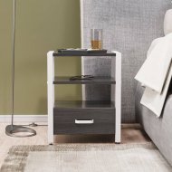 Тумба універсальна Ferrum-decor Вів'єн 1/1 50x41x40 білий ДСП Сосна Кембра 16мм (FRD-104150)