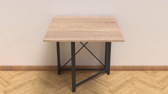 Стіл-книга трансформер Оріон 1 Ferrum-decor 750x810x730 Чорний метал ДСП Дуб Сонома 16 мм (FRD-104600) Стіл-книга трансформер Оріон 1 Ferrum-decor 750x810x730 Чорний метал ДСП Дуб Сонома 16 мм (FRD-104600)