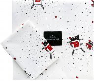 Дитяча постіль наволочка та підковдра MRB lullalove-0454