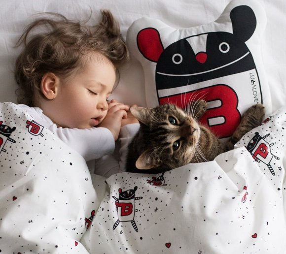 Дитяча постіль наволочка та підковдра MRB lullalove-0454 Дитяча постіль наволочка та підковдра MRB lullalove-0454