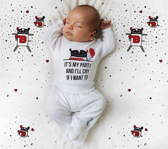 Дитяча постіль наволочка та підковдра MRB lullalove-0454 Дитяча постіль наволочка та підковдра MRB lullalove-0454