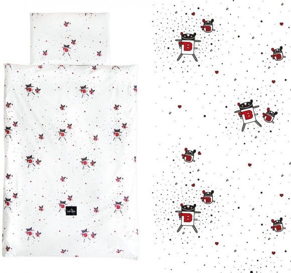 Дитяча постіль наволочка та підковдра MRB lullalove-0454 Дитяча постіль наволочка та підковдра MRB lullalove-0454