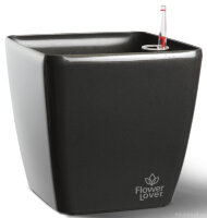 Розумний вазон Quadrato Flower Lover 22 см 41116620 Антрацит глянсовий