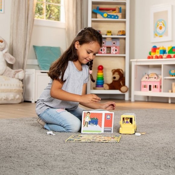 Магнітний набір Магазин піци та морозива MD30658