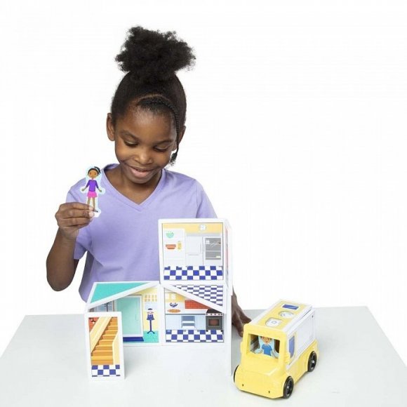 Магнітний набір Магазин піци та морозива MD30658