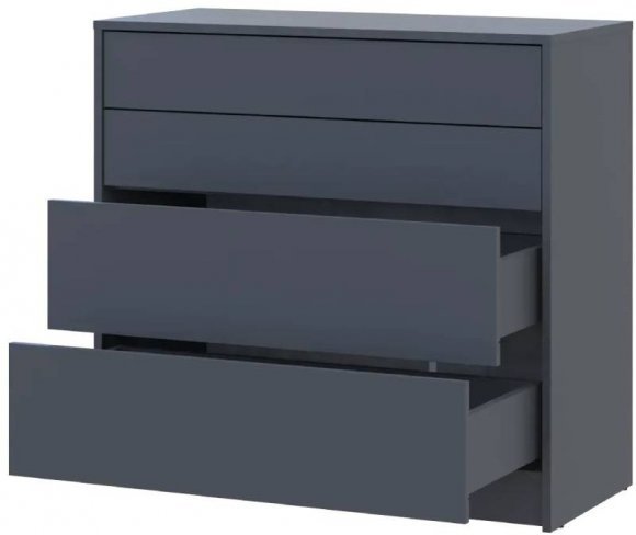 Комод Doros Дейл Графіт 4Ш 90х41х85 (DRS-011950)