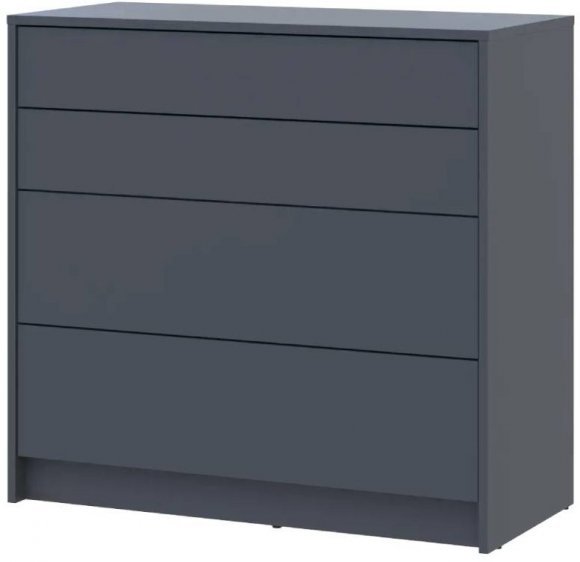 Комод Doros Дейл Графіт 4Ш 90х41х85 (DRS-011950)