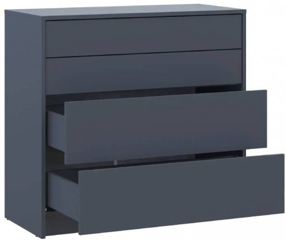 Комод Doros Дейл Графіт 4Ш 90х41х85 (DRS-011950)