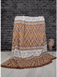 Плед Vision coffee бавовна 200х220 см