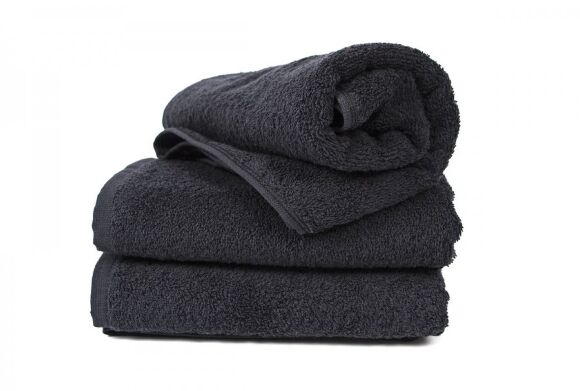 Рушник Black чорний 50х90 см (16/1) 450 г/м2кв.