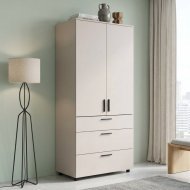 Шафа для одягу Doros Торн Кашемір 2 ДСП/3Ш (полиці) 90х51.6х200 (DRS-012028) Шафа для одягу Doros Торн Кашемір 2 ДСП/3Ш (полиці) 90х51.6х200 (DRS-012028)