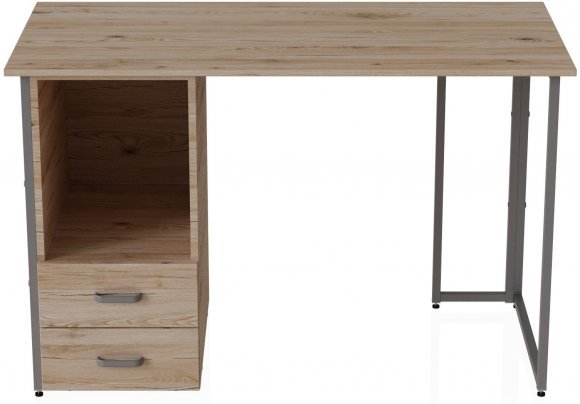 Комп'ютерний стіл Ferrum-decor Отто 75x140x70 сірий ДСП Дуб Сан-Марино 16мм (FRD-101524)