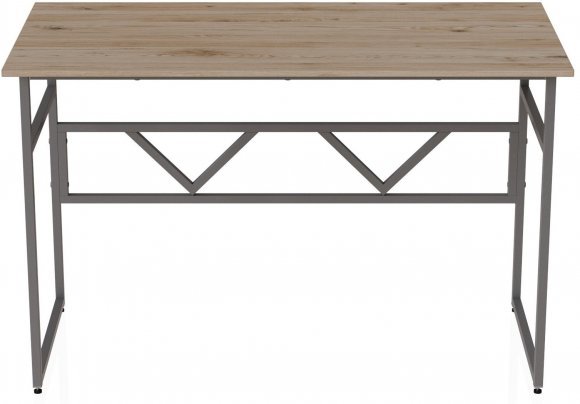 Комп'ютерний стіл Ferrum-decor Райан 75x140x70 сірий ДСП Дуб Сан-Марино 32мм (FRD-101649)