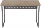 Комп'ютерний стіл Ferrum-decor Майк 75x100x60 сірий ДСП Дуб Сан-Марино 32мм (FRD-101775)