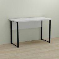 Письмовий стіл Ferrum-decor Курт 76x140x70 чорний ДСП Біле 32мм (FRD-102038)