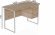 Комп'ютерний стіл Ferrum-decor Гаррі 75x120x60 білий ДСП Дуб Сан-Марино 32мм (FRD-104058)