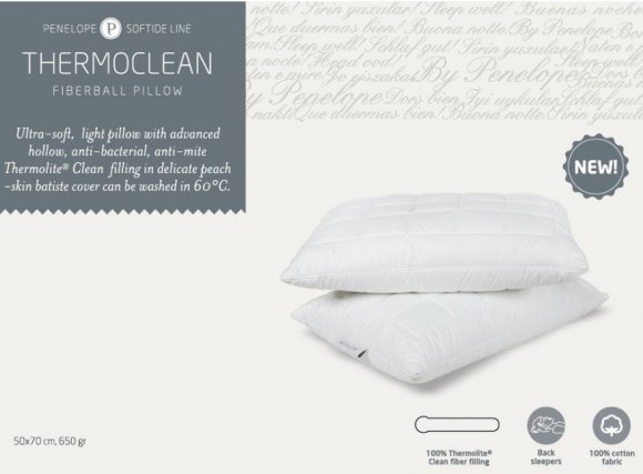 Подушка дитяча Thermoclean антиалергенна 35х45 см 2000022219662