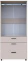 Шафа для одягу Doros Торн Кашемір 2 ДСП/3Ш (штанга) 90х51.6х200 (DRS-012029)