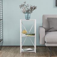 Етажерка 3/34 Ferrum-decor Серії Конект 73x34x28 білий ДСП Бетон 16мм (FRD-105527) Етажерка 3/34 Ferrum-decor Серії Конект 73x34x28 білий ДСП Бетон 16мм (FRD-105527)