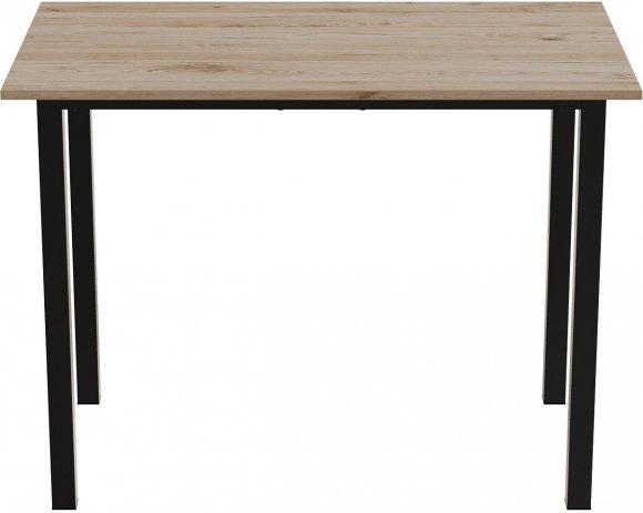 Стіл універсальний Knap Ferrum-decor 750x1000x600 Чорний метал ДСП Дуб Сан-Марино 16 мм (FRD-106339)