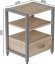 Тумба універсальна Ferrum-decor Вів'єн 1/1 50x41x40 сірий ДСП Дуб Сан-Марино 16мм (FRD-104152) Тумба універсальна Ferrum-decor Вів'єн 1/1 50x41x40 сірий ДСП Дуб Сан-Марино 16мм (FRD-104152)