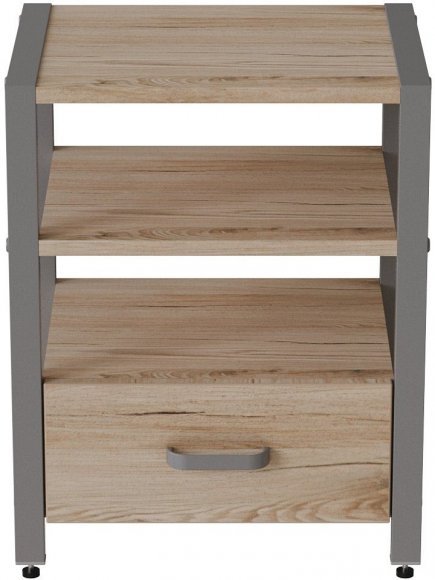 Тумба універсальна Ferrum-decor Вів'єн 1/1 50x41x40 сірий ДСП Дуб Сан-Марино 16мм (FRD-104152) Тумба універсальна Ferrum-decor Вів'єн 1/1 50x41x40 сірий ДСП Дуб Сан-Марино 16мм (FRD-104152)