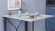Стіл-книга трансформер Оріон 1 Ferrum-decor 750x810x730 Чорний метал ДСП Бетон 16 мм (FRD-104603)