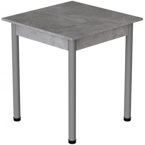Стіл кухонний Ferrum-decor Агата 75x80x80 Сірий ДСП Бетон 16мм (FRD-105559) Стіл кухонний Ferrum-decor Агата 75x80x80 Сірий ДСП Бетон 16мм (FRD-105559)