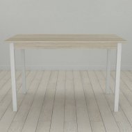 Стіл кухонний Ferrum-decor Маріо 75x120x60 Білий ДСП Сонома 16мм (FRD-106320) Стіл кухонний Ferrum-decor Маріо 75x120x60 Білий ДСП Сонома 16мм (FRD-106320)