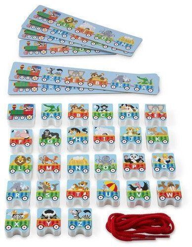 Шнурівка-паровозик Алфавіт MD9497 Шнурівка-паровозик Алфавіт MD9497