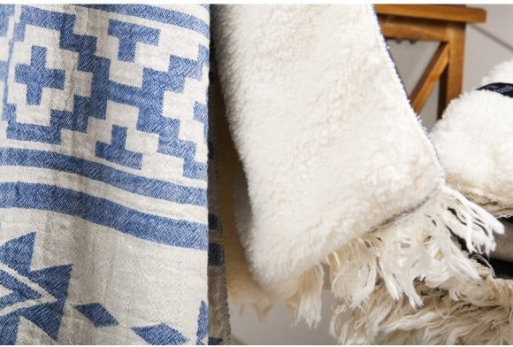 Плед мікроплюш Rug Throw denim 130х170 см 2000022094962